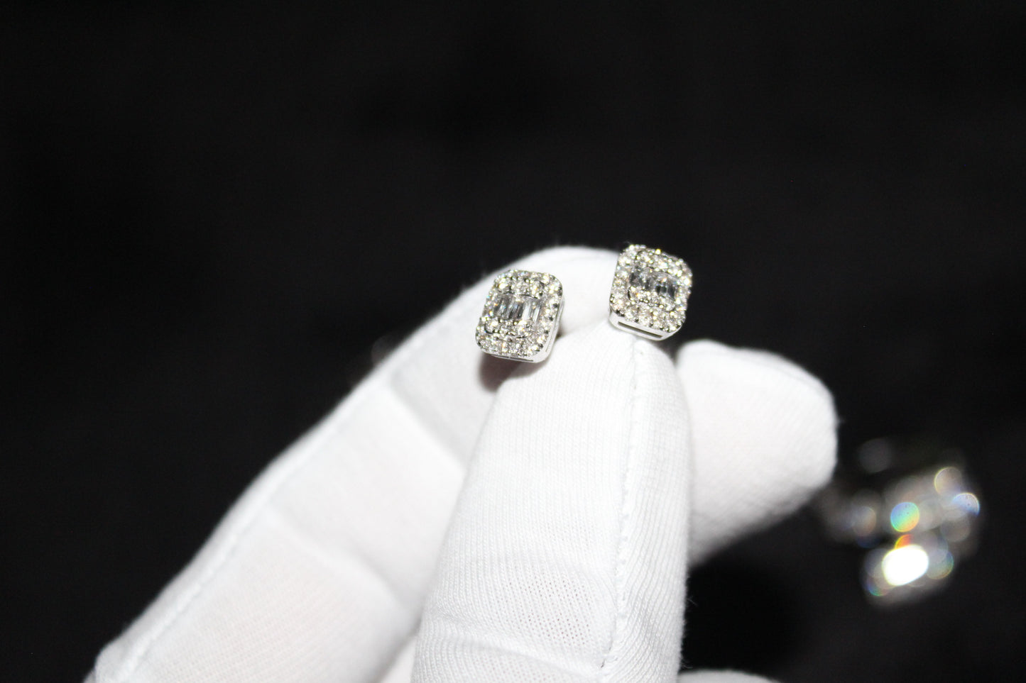 Baguette Diamond Earrings