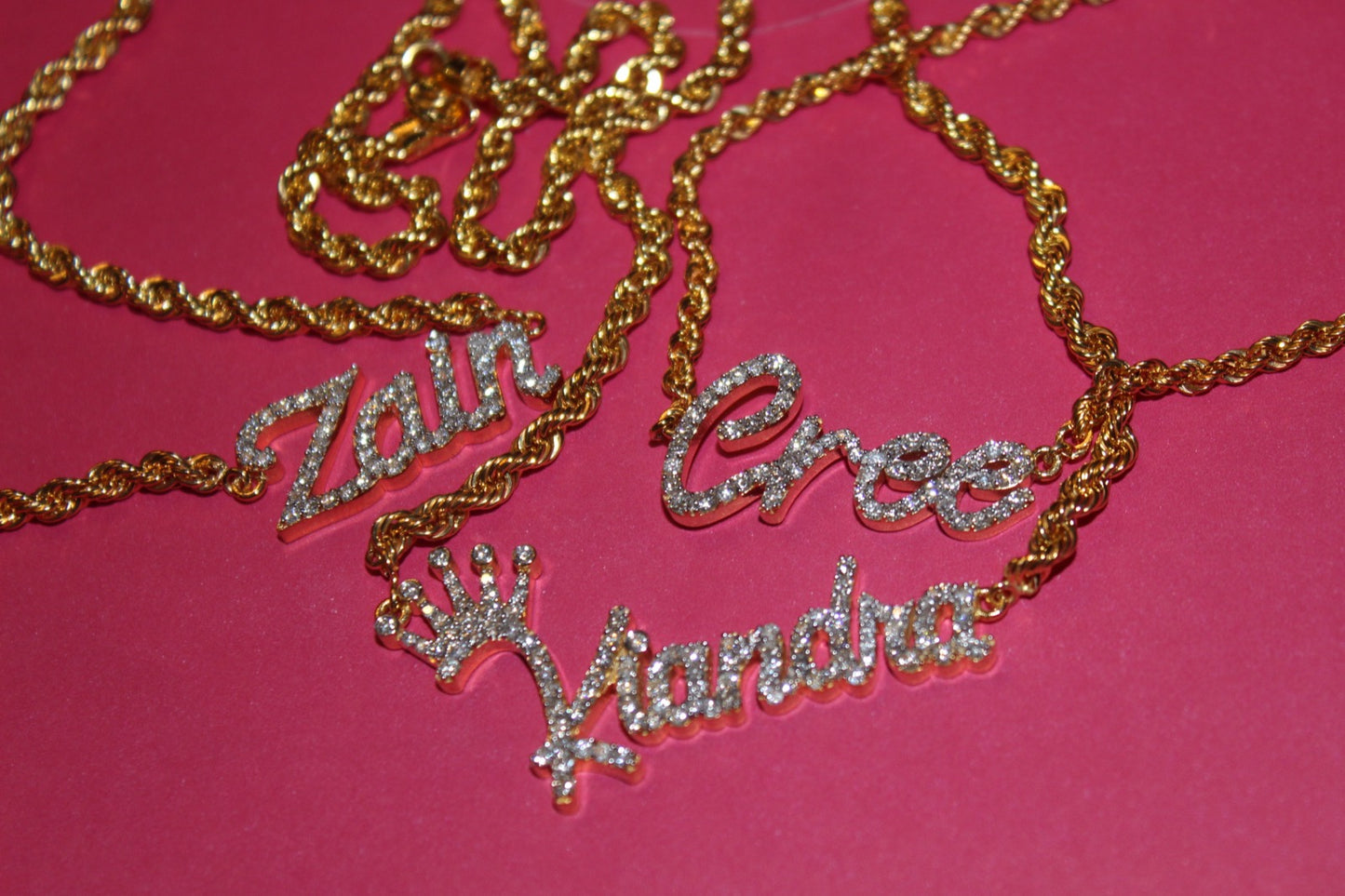 Diamond Name Necklace