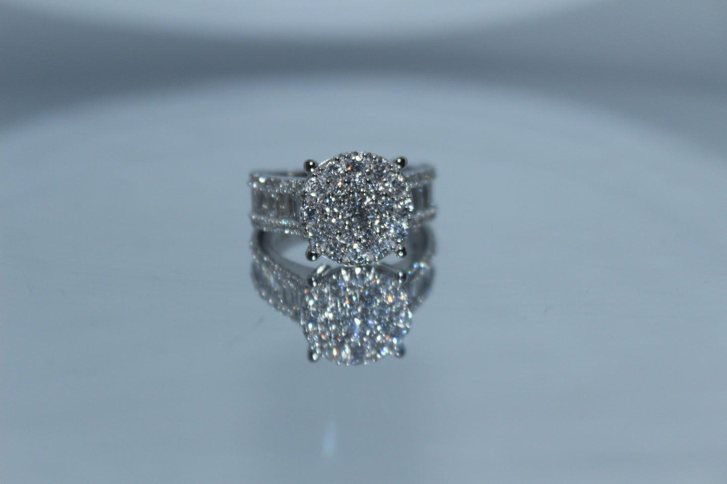 Baguette Diamond Engagement Ring