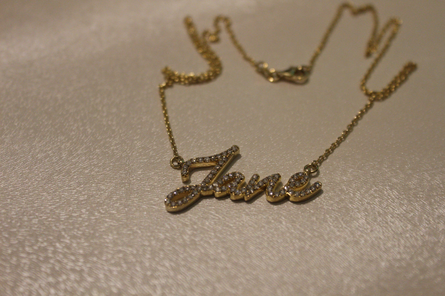 Diamond Name Necklaces