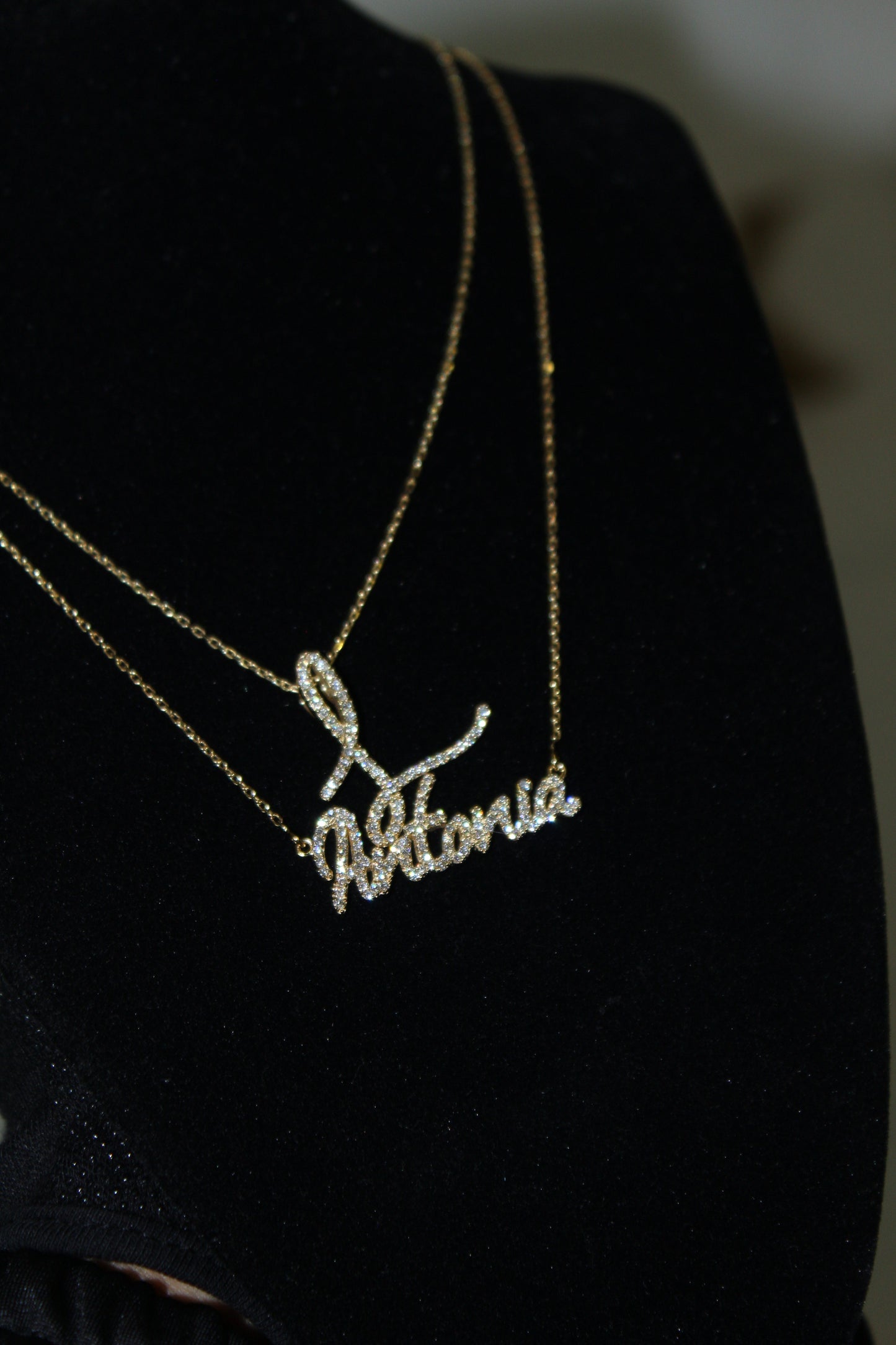 Diamond Name Necklaces