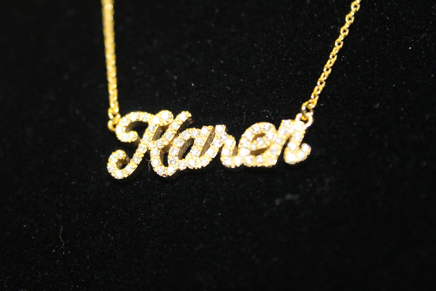 Diamond Name Necklaces